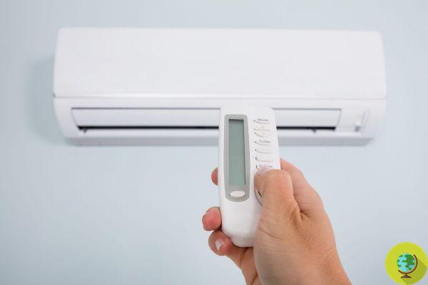 If you feel hot, don't turn on the air conditioner right away! With this measure you can save up to 75% on your bill