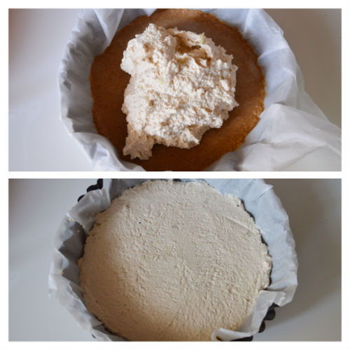 Cheesecake de coco y lima (receta sin horno)