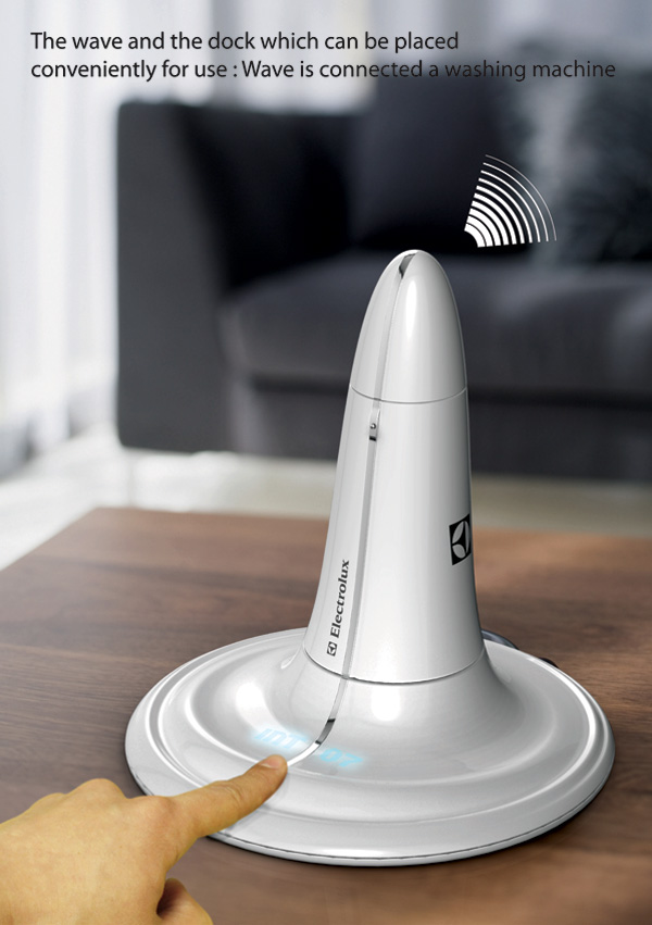 Electrolux Wave: the portable eco-stain remover that removes all stains with ultrasound