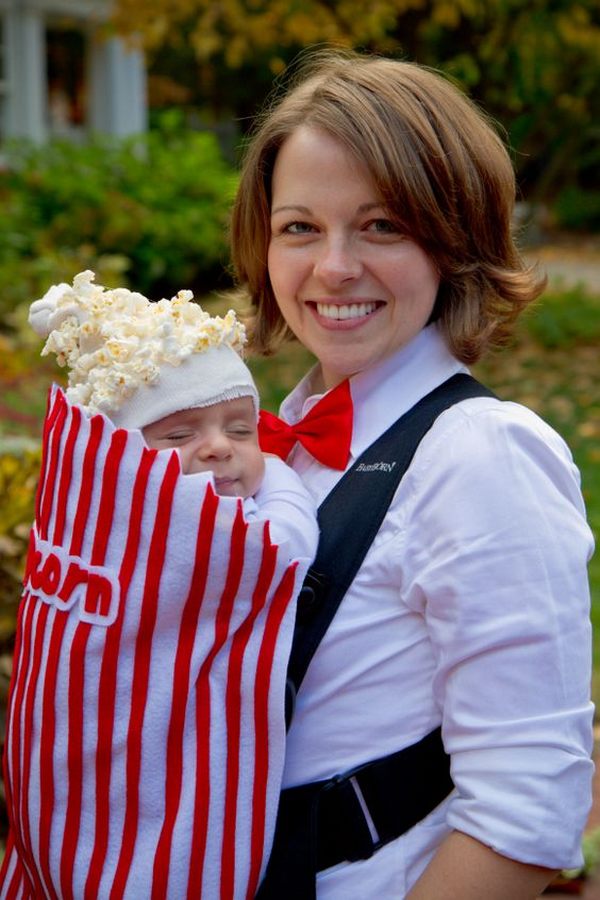 10 costumes de Carnaval avec le bébé dans un bandeau (ou dans une pochette)