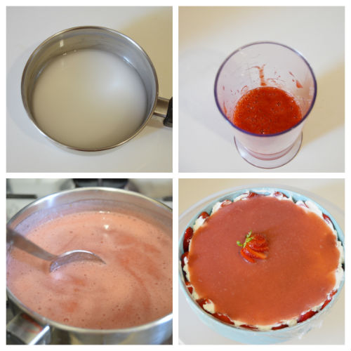 Strawberry cheesecake: the recipe without cooking and thickening