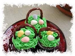 Green, ecological and do-it-yourself Easter baskets