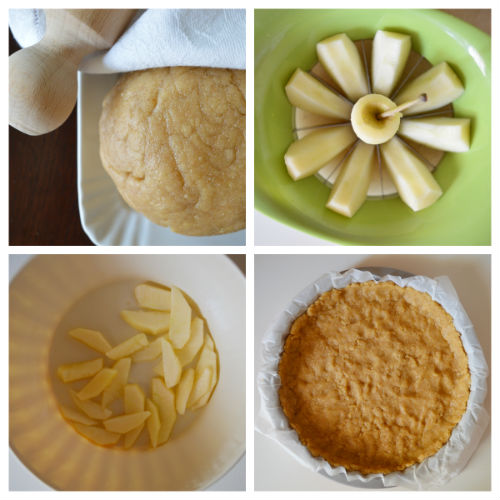 Apple tart: the recipe without butter and lactose