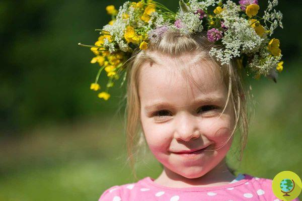 DIY Carnival costumes from flowers and plants - the most original ideas for adults and children
