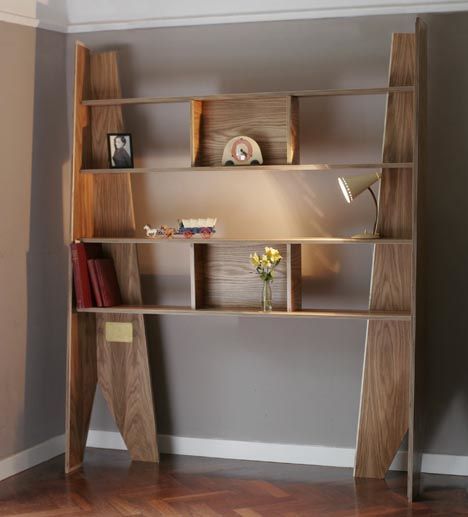 Shelves for life: the bookcase that is do-it-yourself recycled at the point of death