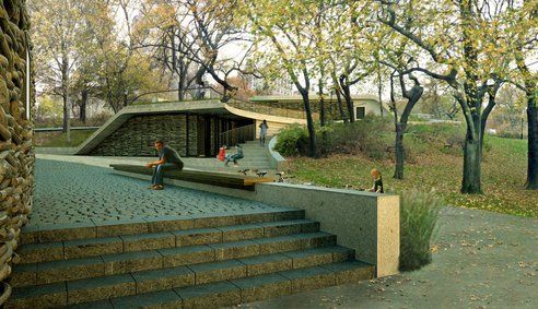 En Nueva York, el parque con los baños públicos más verdes del mundo