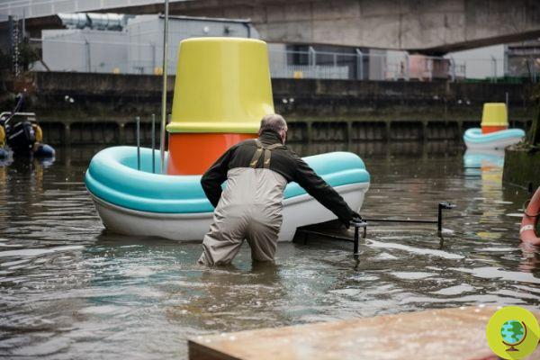 Barcos de controle remoto da IKEA para limpar rios de plástico e detritos