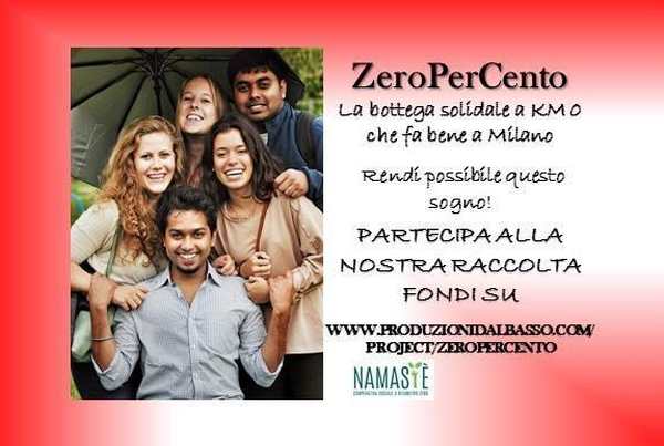 ZeroPerCento: the 0 km solidarity store to help the unemployed shop and find work