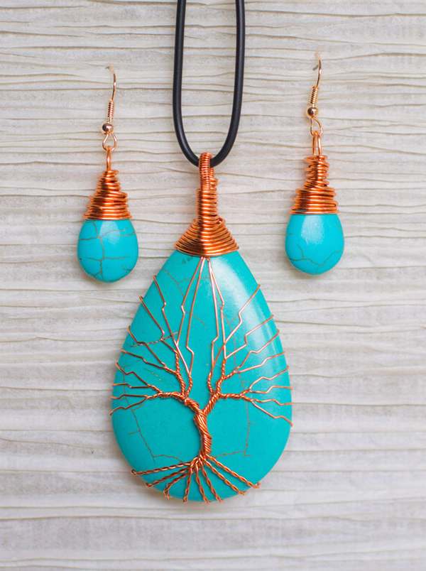 Las maravillosas eco-joyas dedicadas a los árboles, a partir del reciclaje creativo del cobre (FOTO)