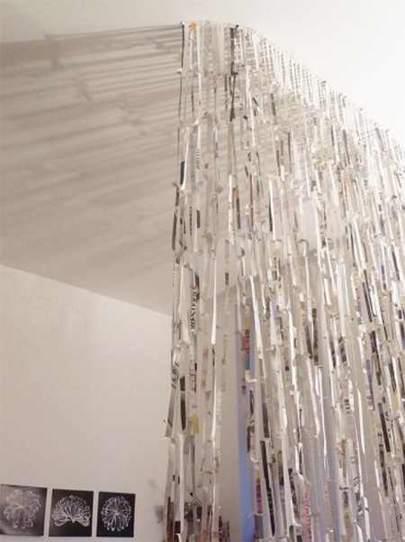 Reciclagem criativa: 10 cortinas interiores de 