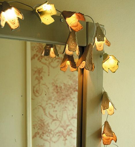 Lámparas y candelabros: 10 formas de iluminar tu hogar con objetos reutilizados