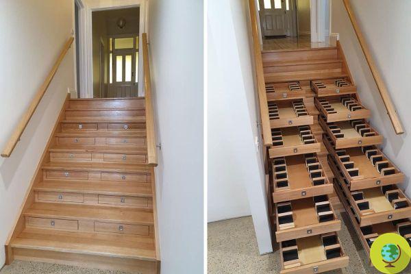 Transformez les escaliers de votre maison en cave à vin en seulement une semaine - le résultat est incroyable