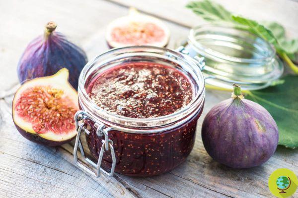 Homemade fig jam: the recipe without added sugar