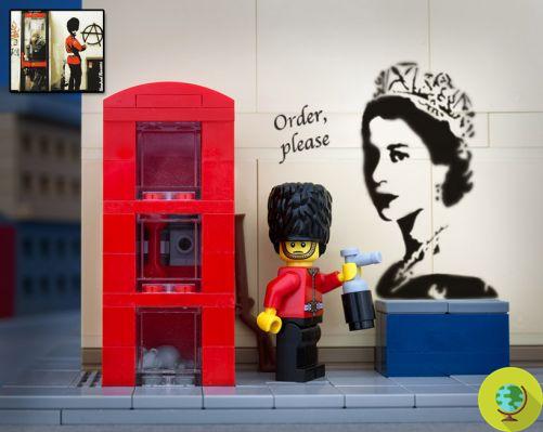 Bricksy: Banksy's masterpieces recreated with lego (PHOTO)