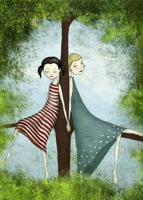 Illustrations about friendship: the most beautiful images of this wonderful bond