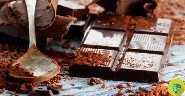 A little bit of dark chocolate every day is good for the heart