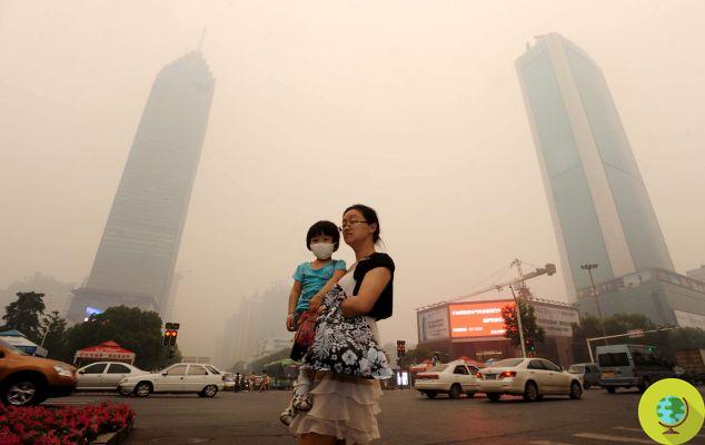 China: poluição aumenta em cidades de dragões