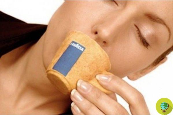 Cookie Cup: Lavazza's edible cups