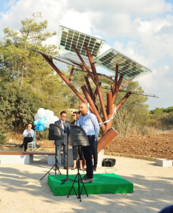 eTree: el árbol fotovoltaico que produce energía y suministra agua potable