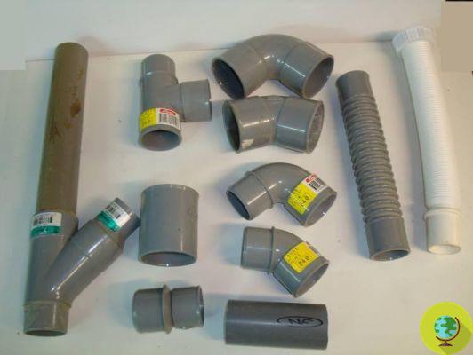 Transformar tubos de PVC en macetas