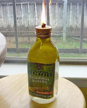 10 bougies à l'huile DIY