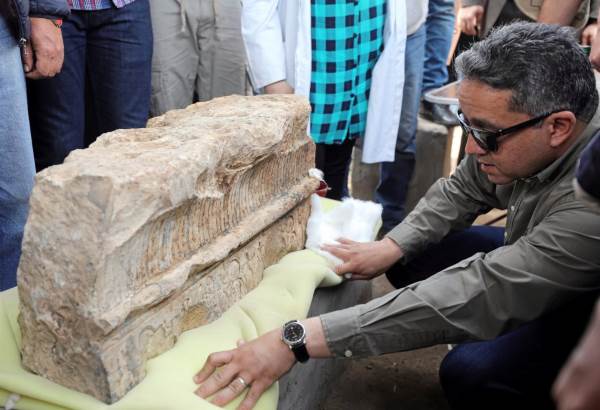 Ramses II emerges from the waters: a huge statue of the pharaoh of Egypt is discovered