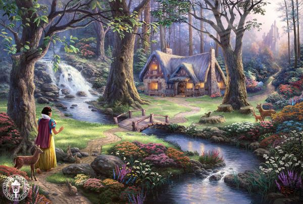 The artist who transforms the magical world of Disney into extraordinary paintings (PHOTO)