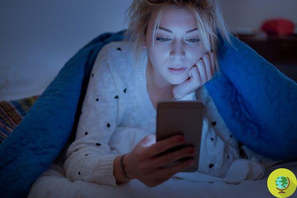 Insomnia: Increases with e-books and the blue light of tablets
