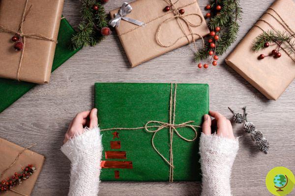 Conseils verts de Noël pour emballer des cadeaux