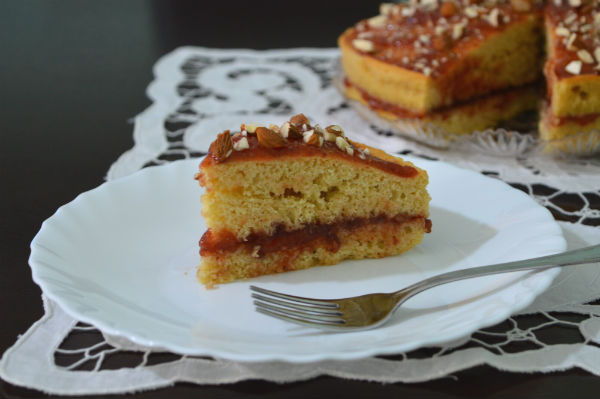 Light cake without sugar, the recipe for Mother's Day