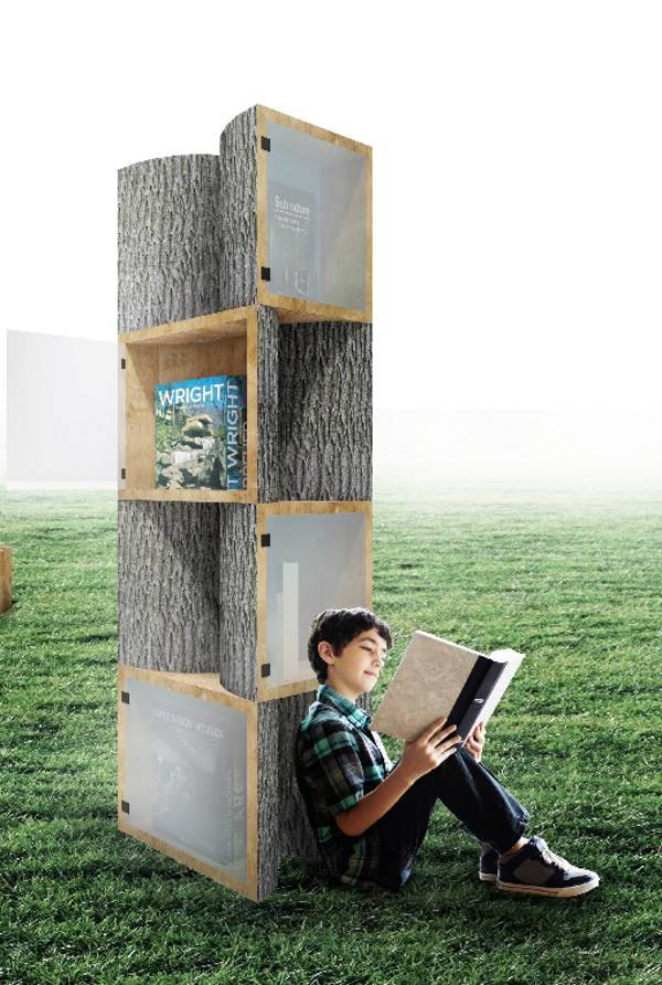 As belas mini bibliotecas urbanas gratuitas para bookcrossing (FOTO)