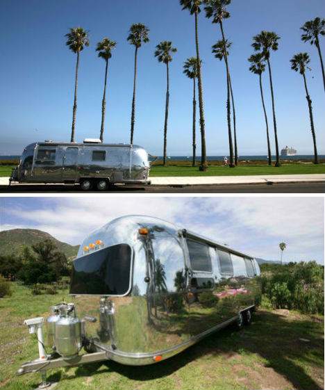 Vintage Airstream Trailers: from old caravans to comfortable and bright homes