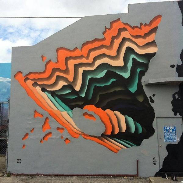 The artist who transforms old buildings with extraordinary optical illusions (PHOTO)
