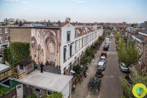 La nouvelle peinture murale grandeur nature d'Utrecht est un accroche-regard qui vous coupe le souffle