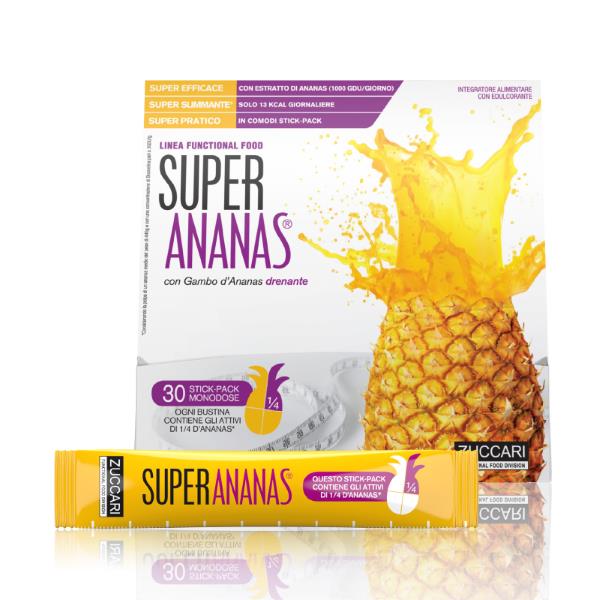 Pineapple supplements to combat water retention and cellulite