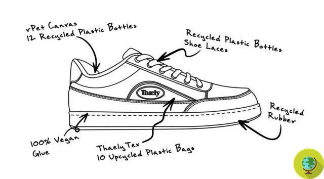 Así esta india de 23 años reutiliza bolsas y botellas de plástico para hacer zapatillas cómodas
