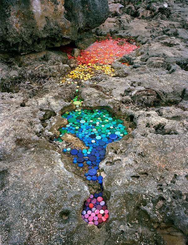 Trash Art : les déchets arrivés au Mexique par la mer deviennent de merveilleuses œuvres (PHOTO)