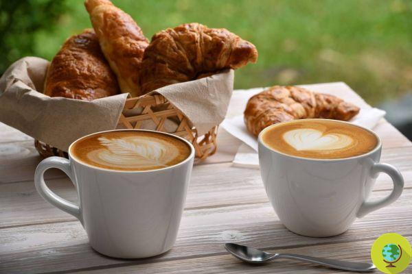 O que acontece ao seu corpo se você comer cappuccino e croissant todos os dias