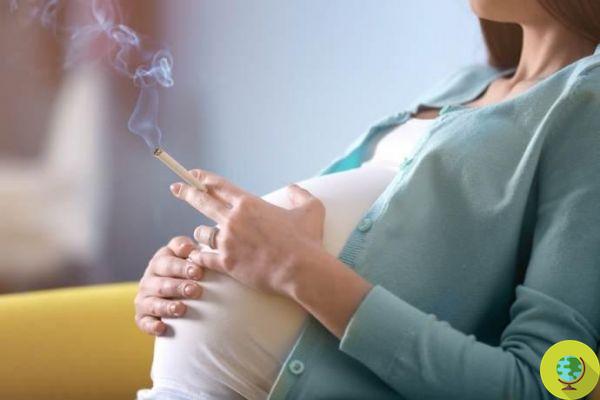 Smoking during pregnancy: even one cigarette a day can be bad for your baby. The new study