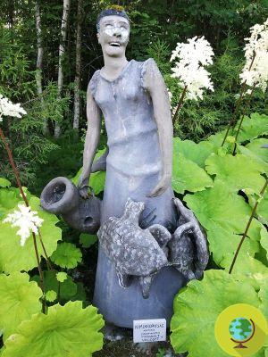 Las maravillosas esculturas escondidas en el bosque finlandés creadas por el artista “ermitaño” Veijo