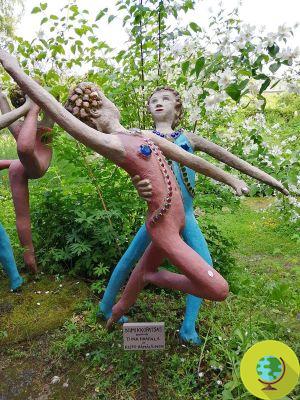 Las maravillosas esculturas escondidas en el bosque finlandés creadas por el artista “ermitaño” Veijo