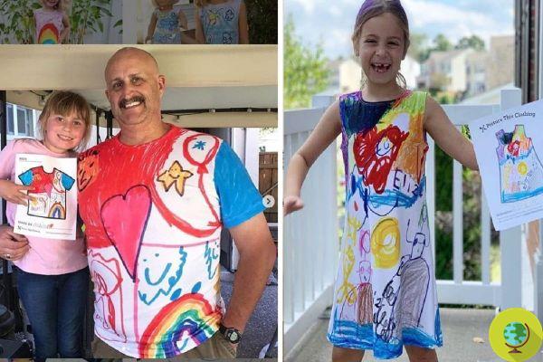Picture This Clothing, the clothing store that allows you to wear children's drawings
