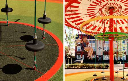 Energy Carousel : le carrousel qui produit de l'énergie à partir du mouvement des enfants