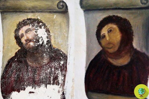 Restauração desastrosa: o rosto da Madonna de uma obra-prima barroca do século XVII é irreconhecível