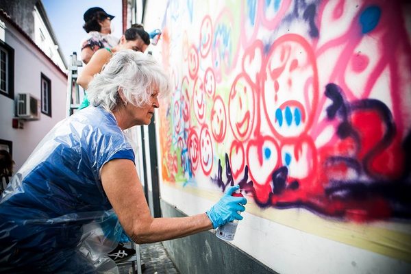 Lata 65, arte de rua que não tem idade e quebra estereótipos (FOTO)