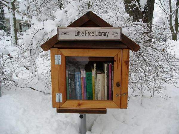 Little Free Libraries: historic milestone! In the world there are 75 thousand miniature libraries for bookcrossing (PHOTO)