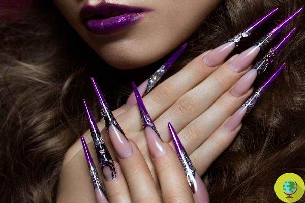 Do you like long nails? Once you find out what's underneath you won't want them anymore