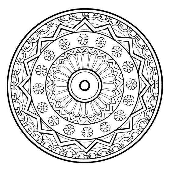 Mandala: significado y 10 páginas para colorear