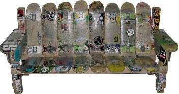 How do I recycle your skateboard: 10 creative ideas from the world to not throw them away