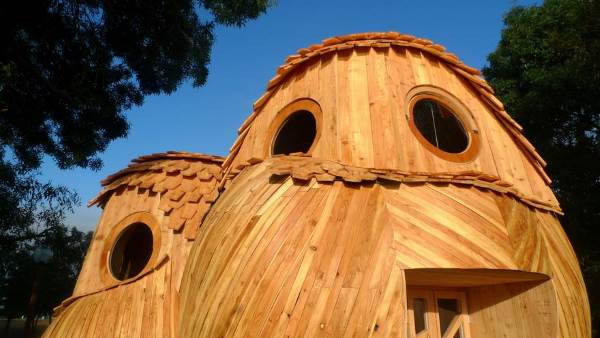 The beautiful owl-shaped refuge that looks like something out of fairy tales